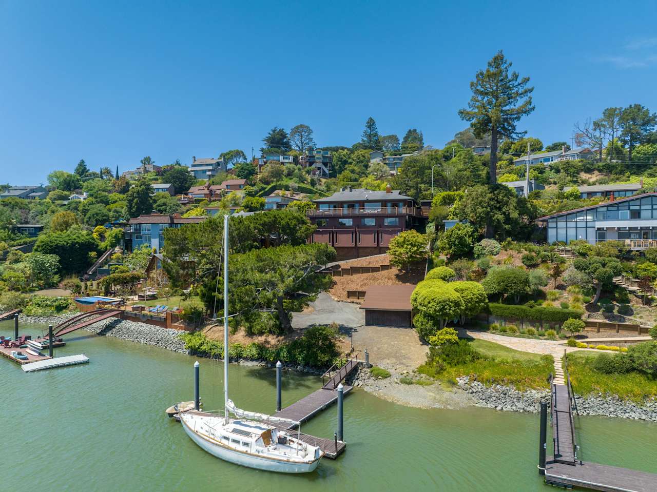 Waterfront Estate with Private Dock and World Class Views