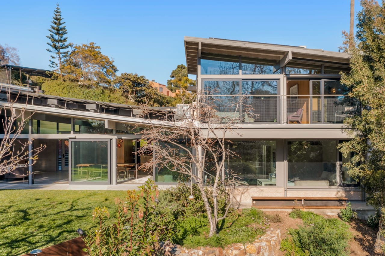 Reconstructed Thornton Abell Modern in Santa Monica Canyon Seeks $10.5 Million