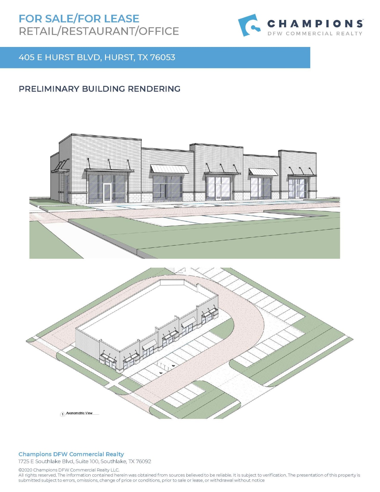 405 E Hurst Blvd Hurst, TX 76053 Commercial Property Dallas Fort