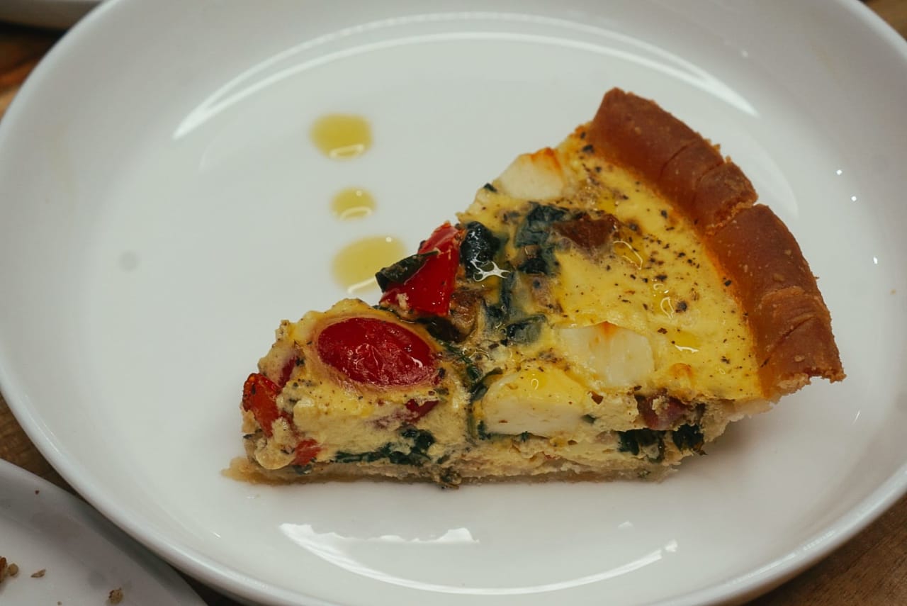 Mediterranean Quiche 