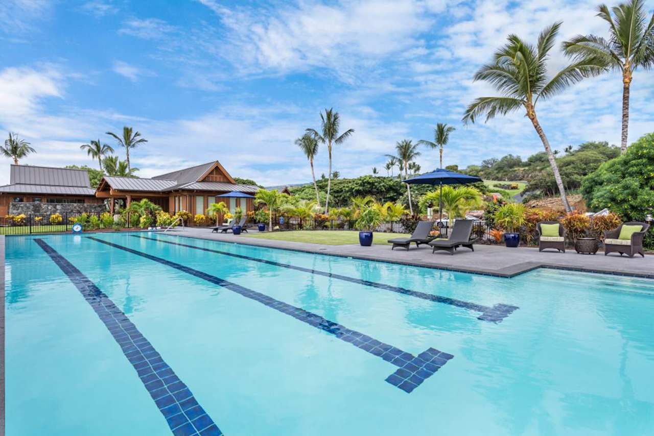 Three-Lane Lap Pool