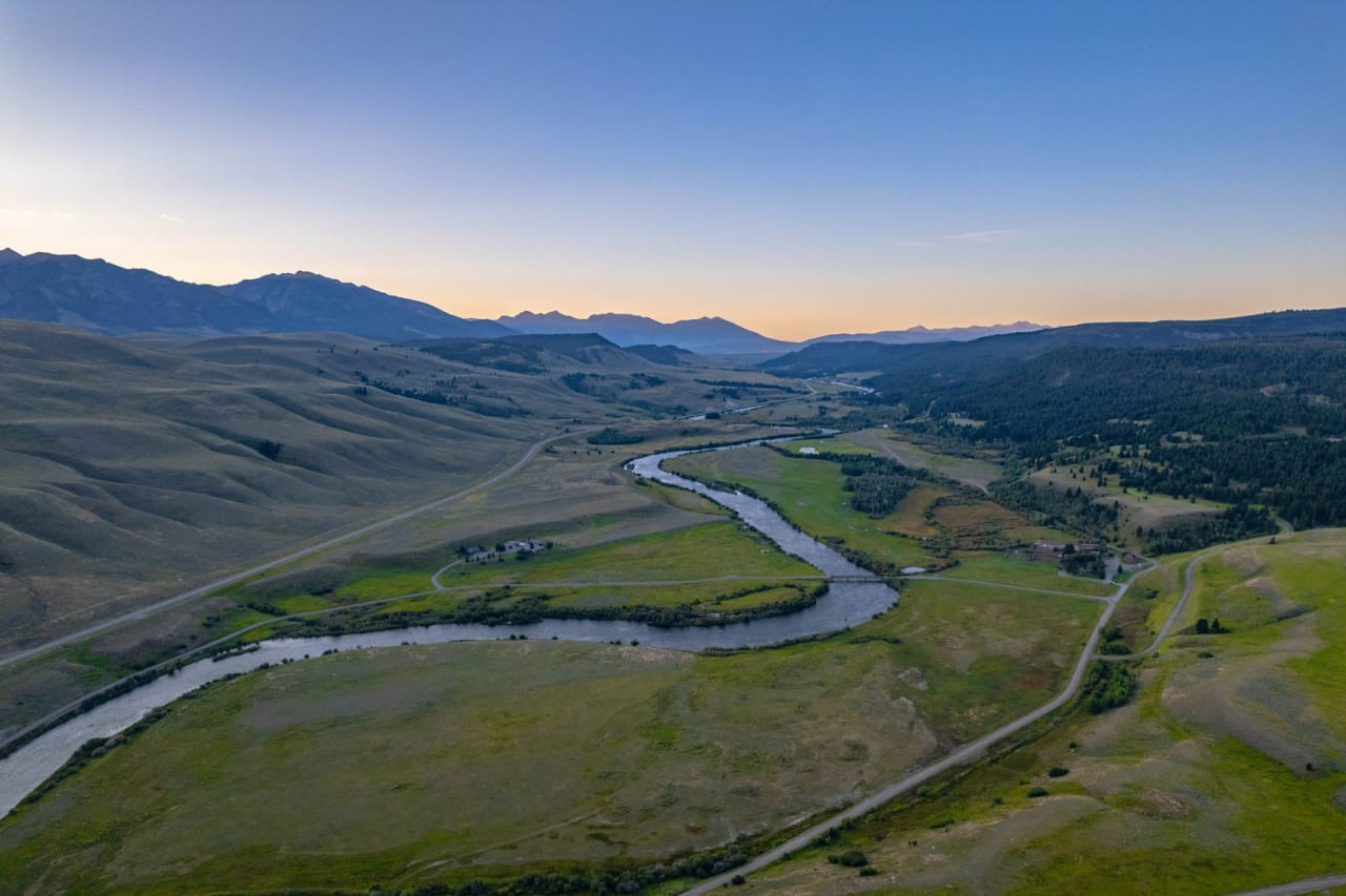 Spring over the Madison Valley - McAllister-Ennis MT (OE) – Montana  Panoramic Gallery