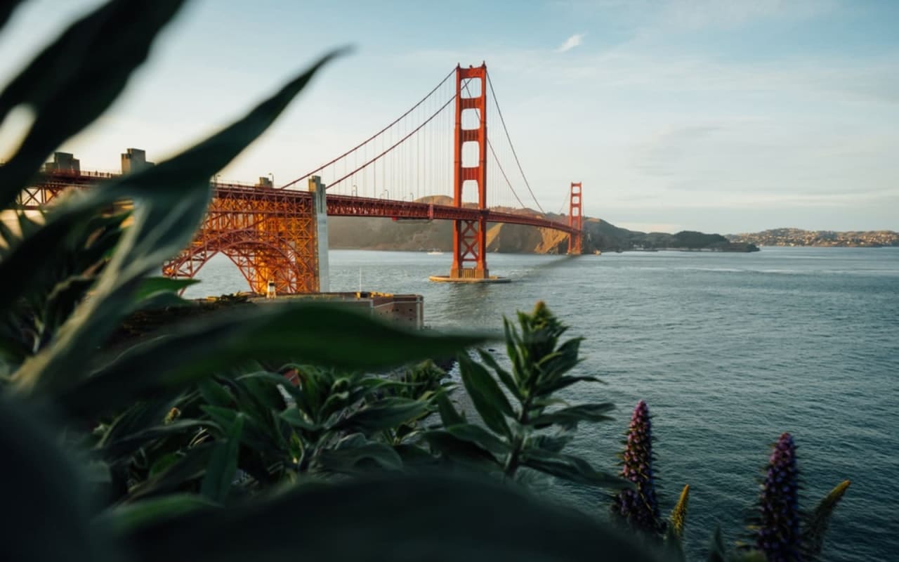 The Golden Gate Bridge in San Francisco, California