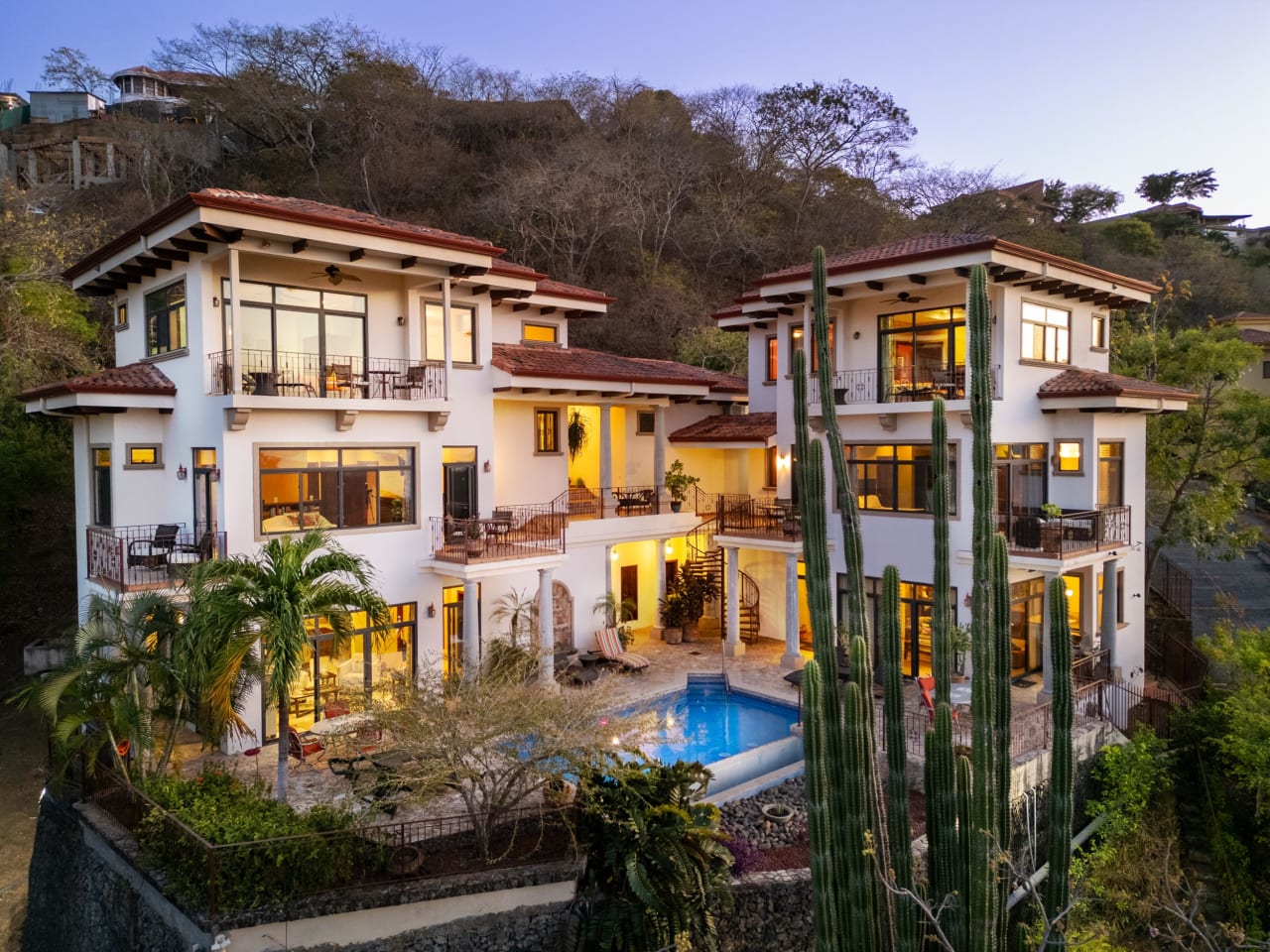 Villa Tranquila in Monte Paraiso, Playa Hermosa