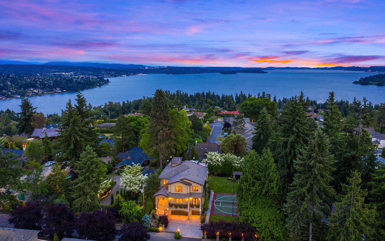 Timeless Style & Views in a Private North Kirkland Locale Team Foster