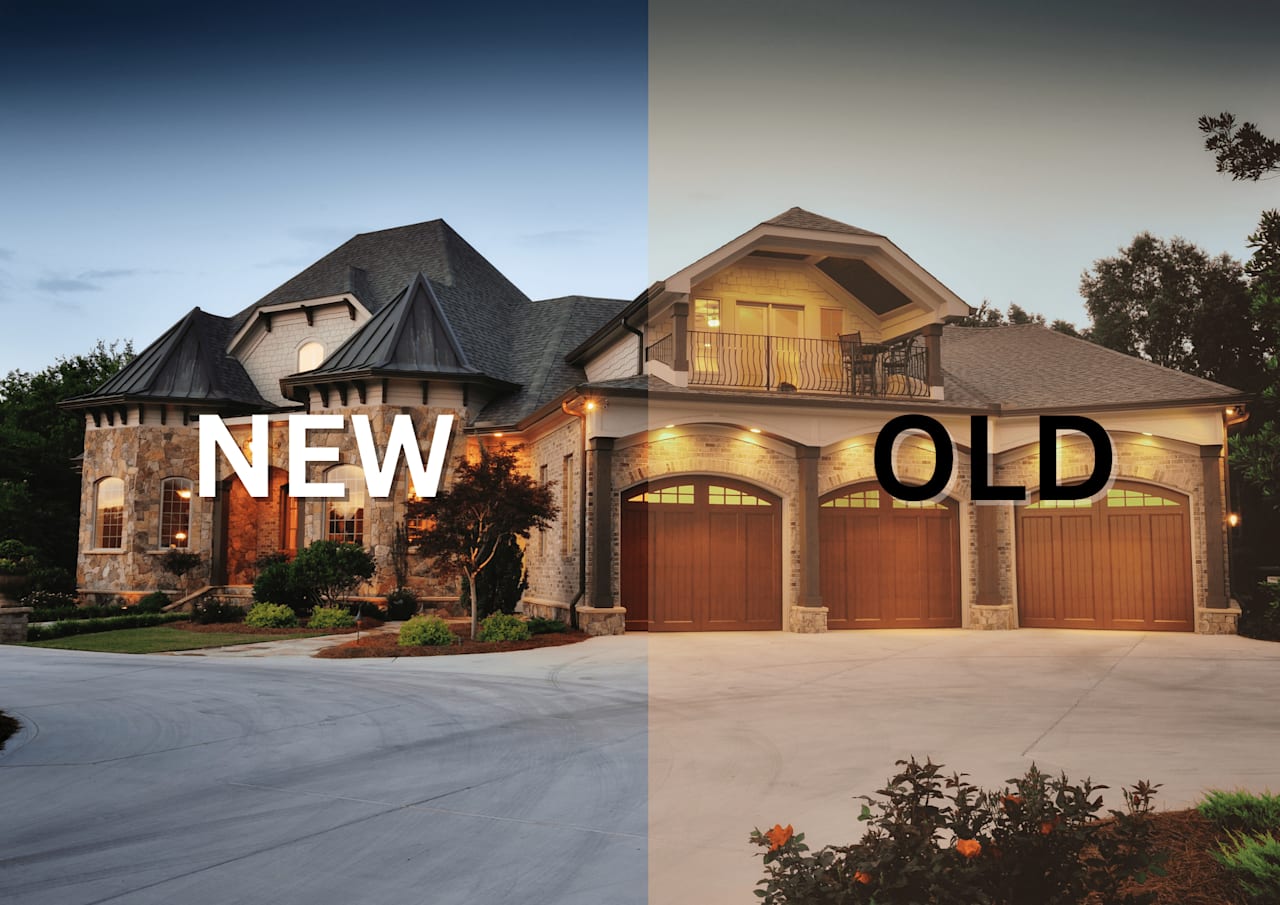 New Home vs. Old Home