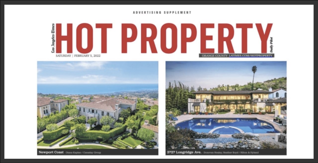 Los Angeles Times Hot Property