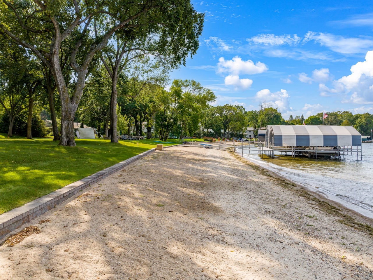 A Build Site on Lake Minnetonka's Finest Stretch of Beach