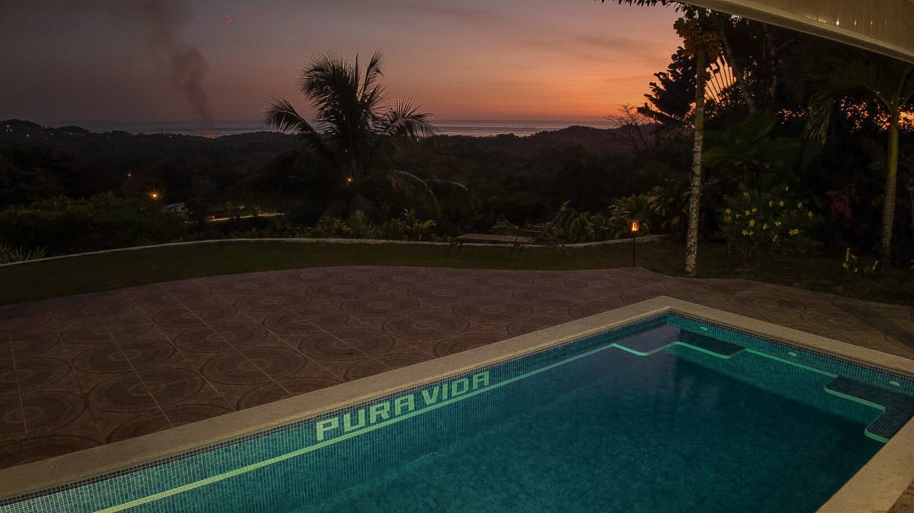 A 3-Bedroom Home With Spectacular Pacific Ocean View On The Edge Of Ojochal