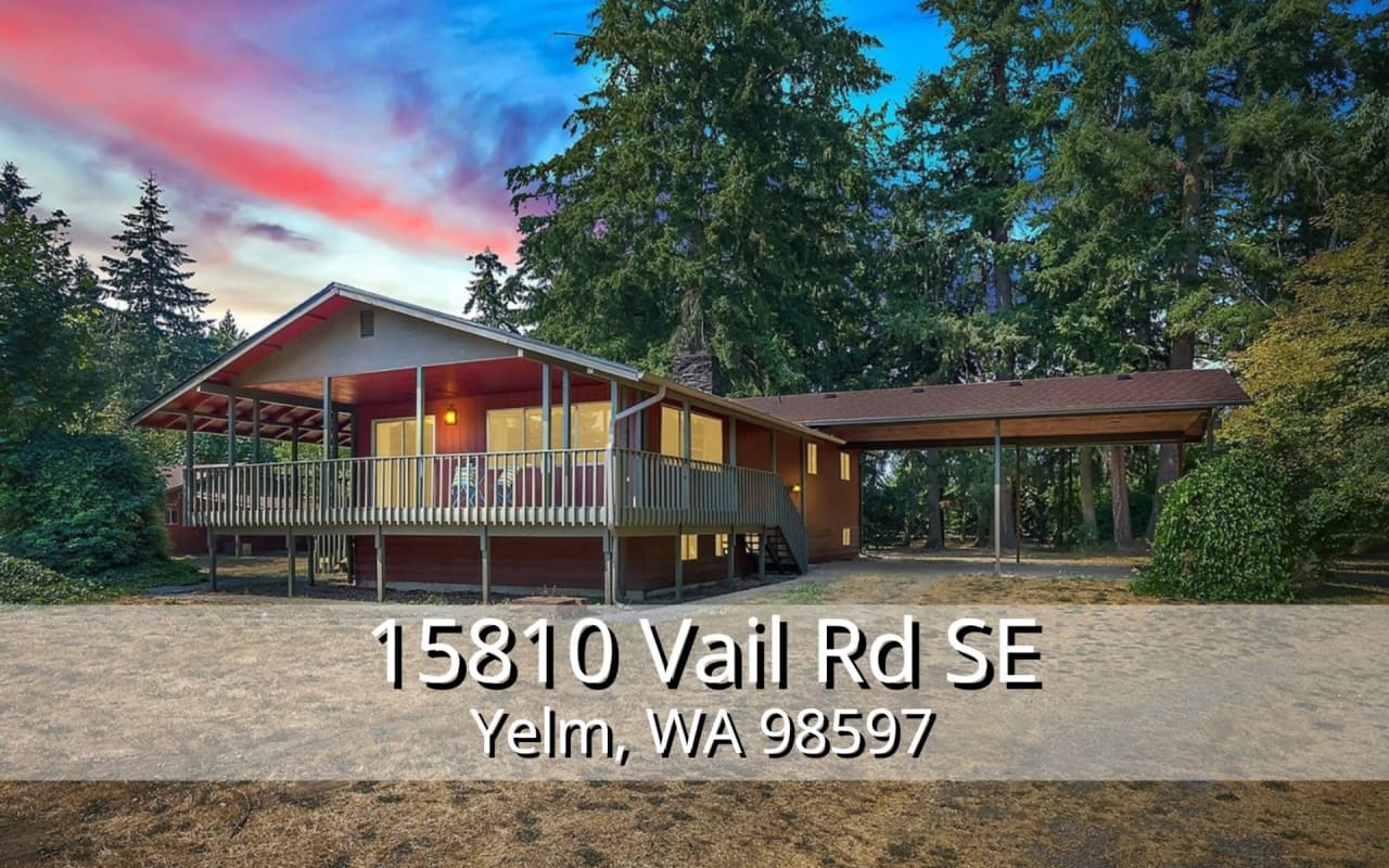 15810 Vail Rd SE Yelm, WA 98597