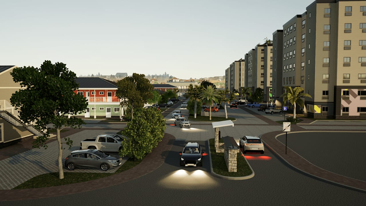 Illustration of Eco Conscious Penthouse View Green Apartments