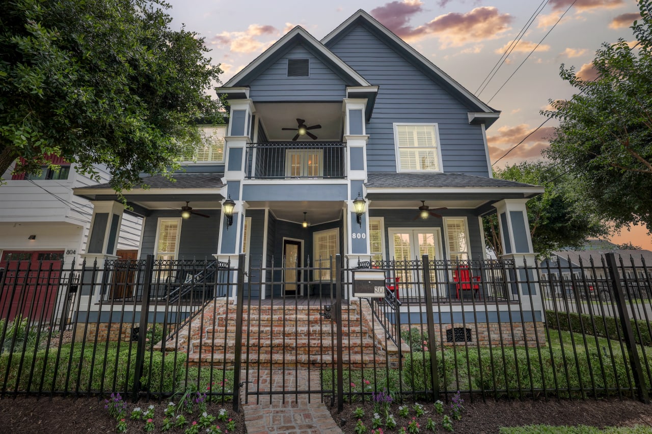 Fully Renovated & Expanded Craftsman with Prime Walkability in the Heights