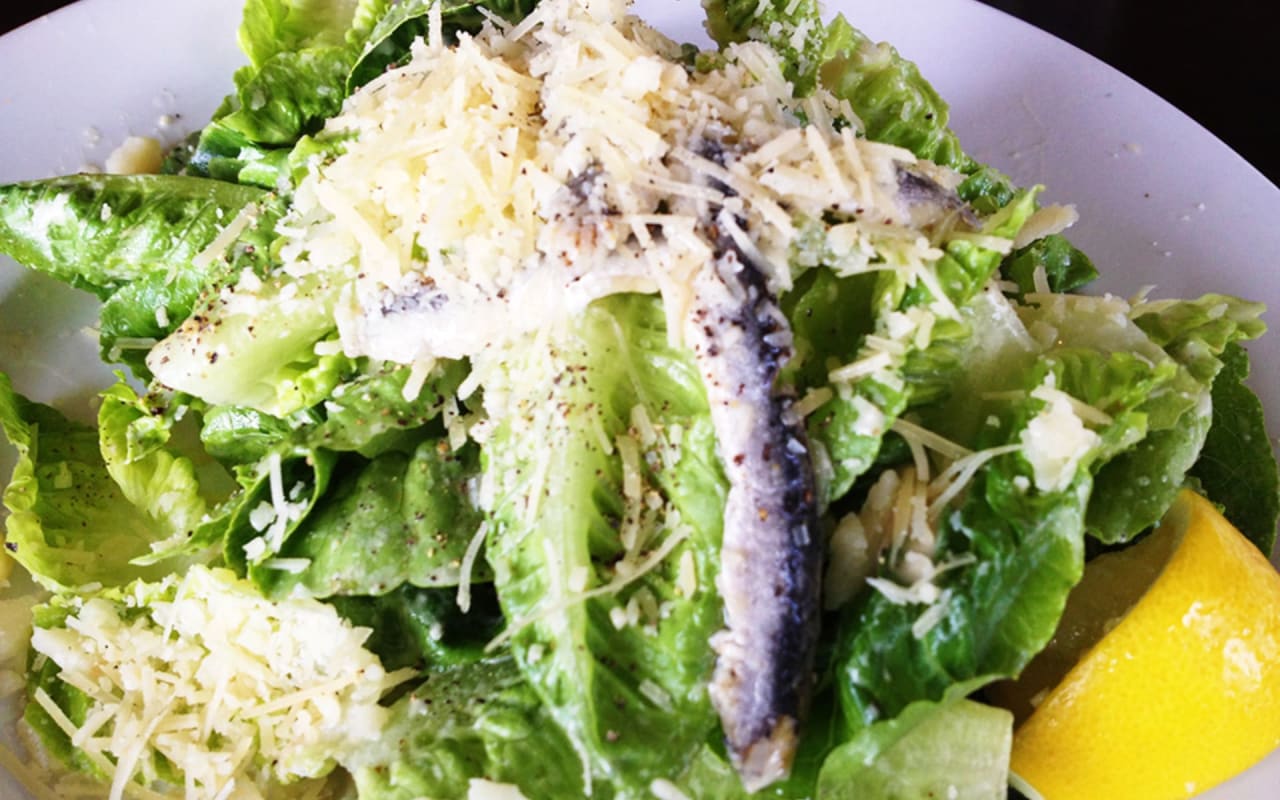 Spicy, Garlicky Caesar Salad