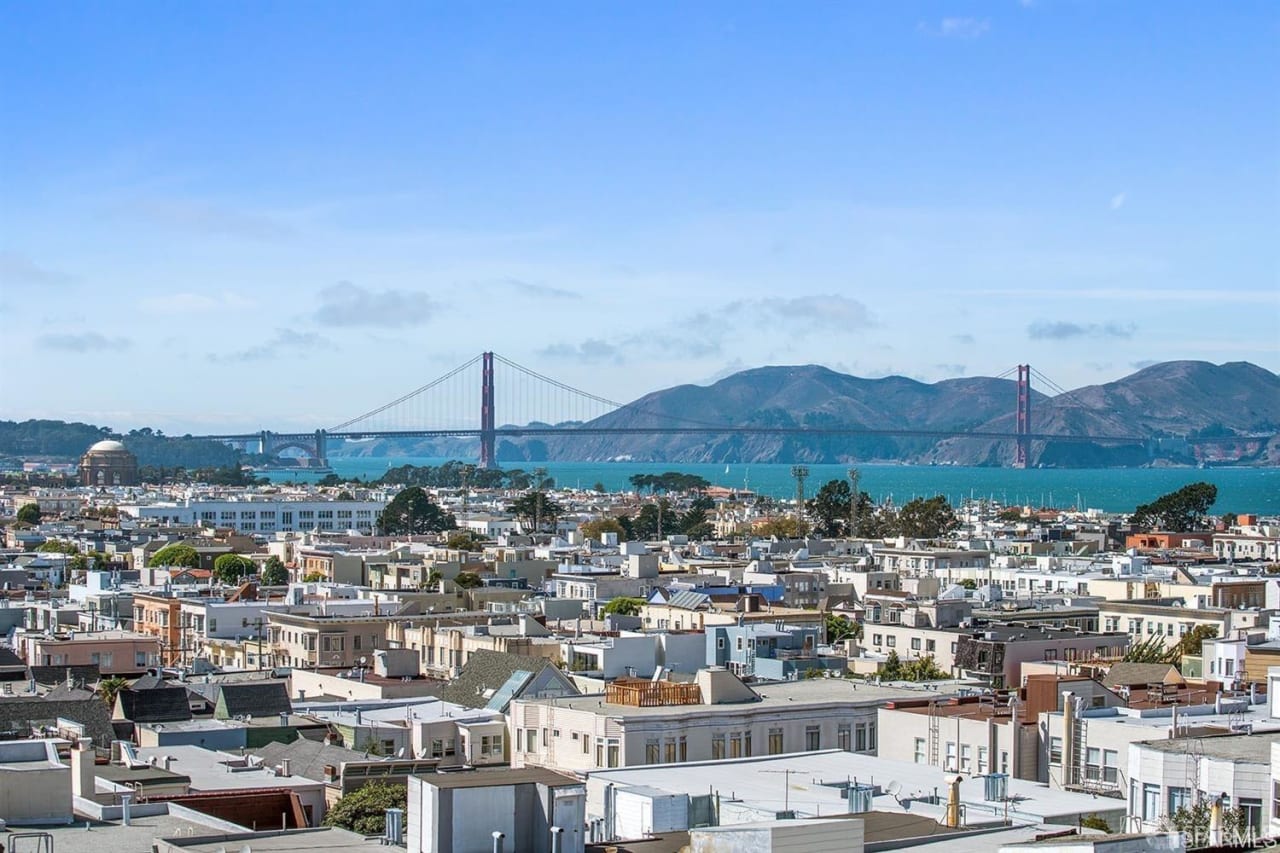 All Cash & 7 Day Close! Trophy Penthouse with Spectacular Golden Gate Bridge Views