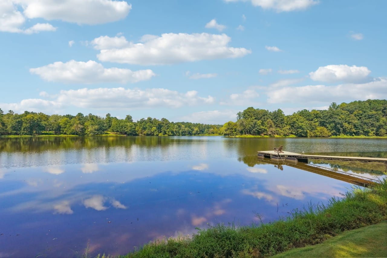 Quiet Listing: Elegant Lakefront Estate on 3 Acres in Alpharetta Georgia - Serene Views & Modern Luxuries Await