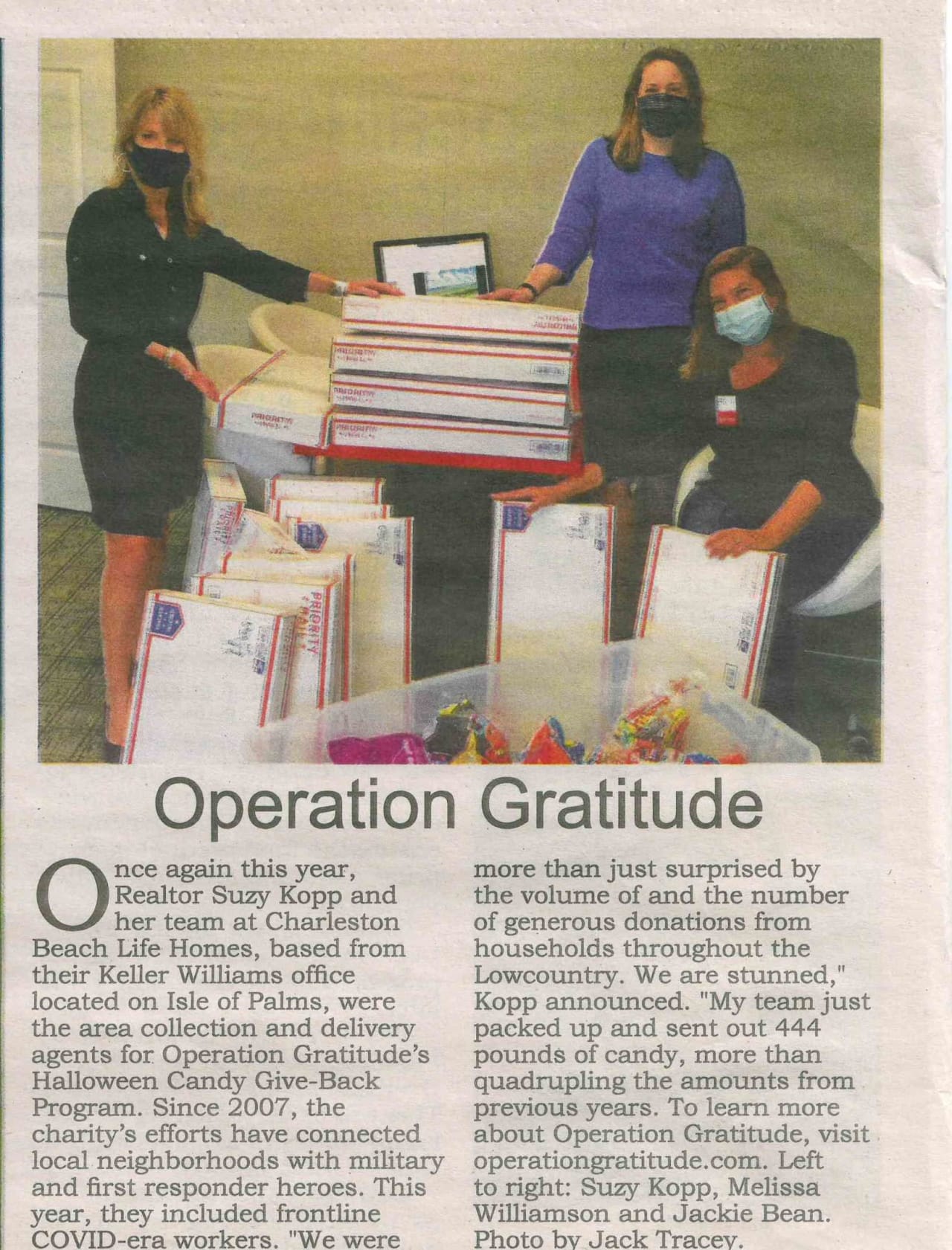 Operation Gratitude- Treats for Troops!