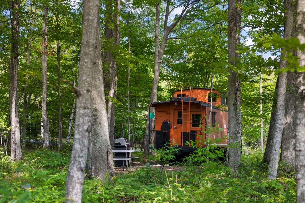 The Caboose | Glen Lake, Michigan