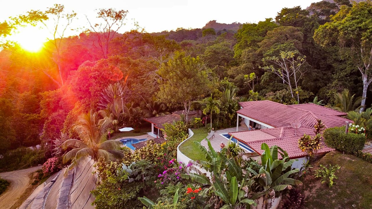 A 3-Bedroom Home With Spectacular Pacific Ocean View On The Edge Of Ojochal