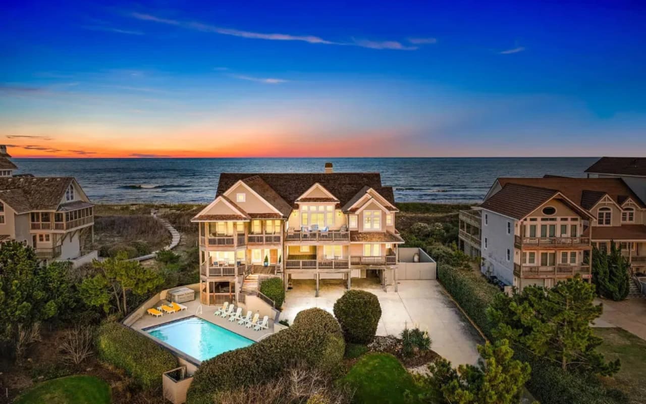 Video Of The Week A Spectacular Oceanfront Estate In Duck, North