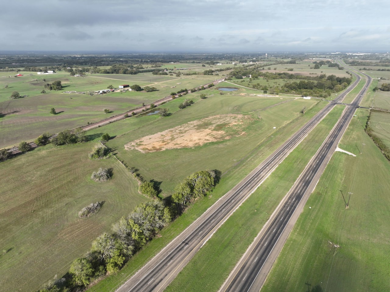 5.991-Acre Land with Scenic Pond on Highway 36 South, Brenham, TX - Tract 3