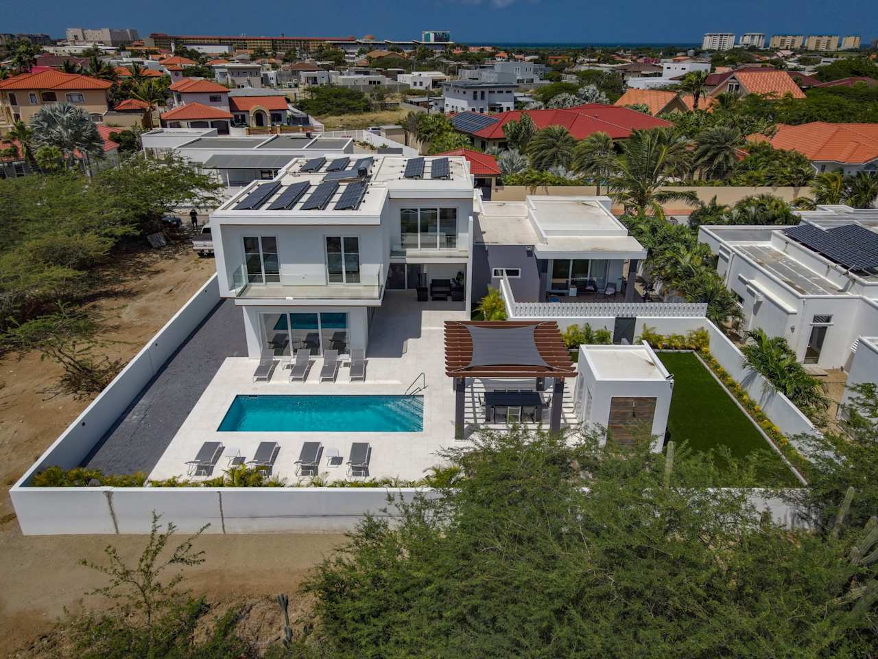 Luxury Property in Bubali Modern 2Story House in Aruba Aruba Home