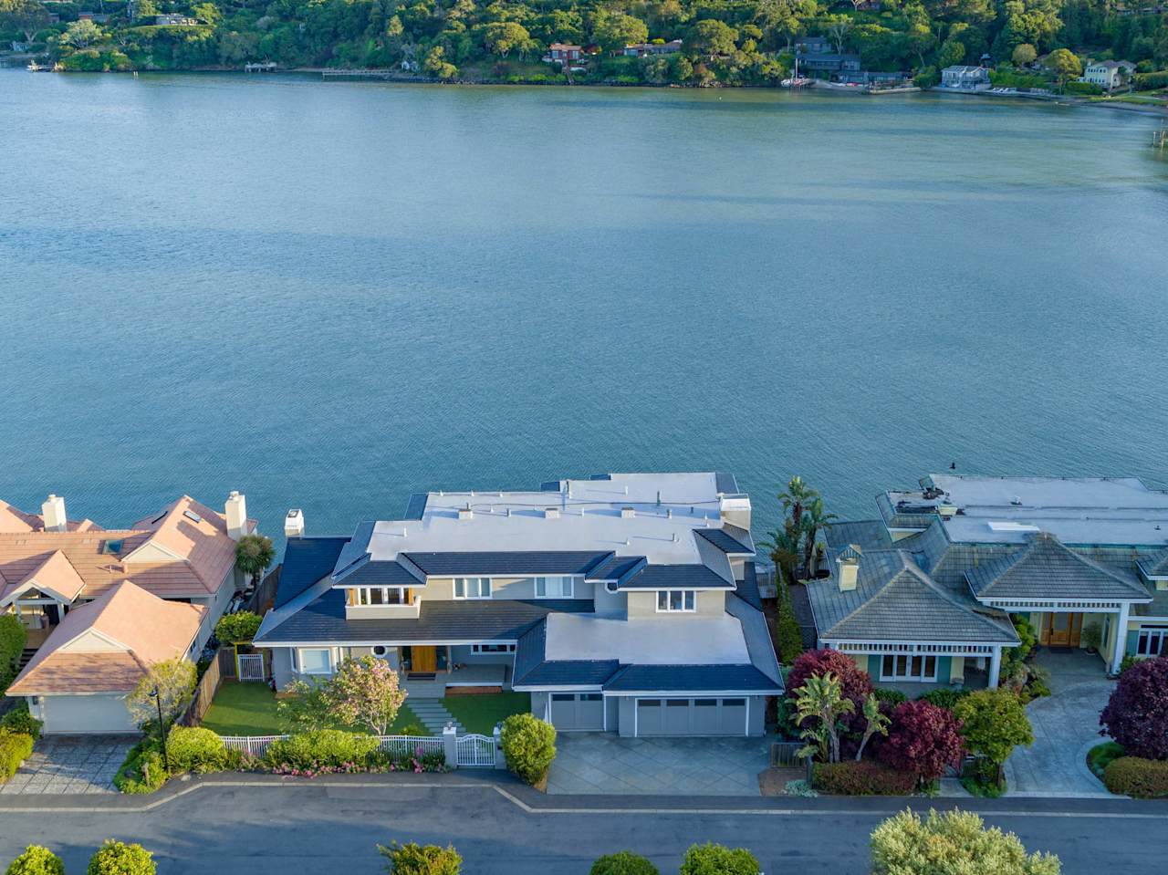 Exquisite Waterfront 'Smart Home' on Flat, Gated Street