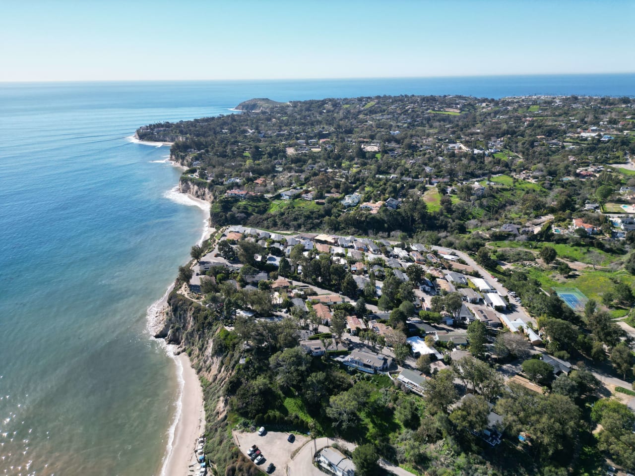 Set on the bluff Paradise Cove Mobile Home park is one of two Malibu Mobile Home parks 