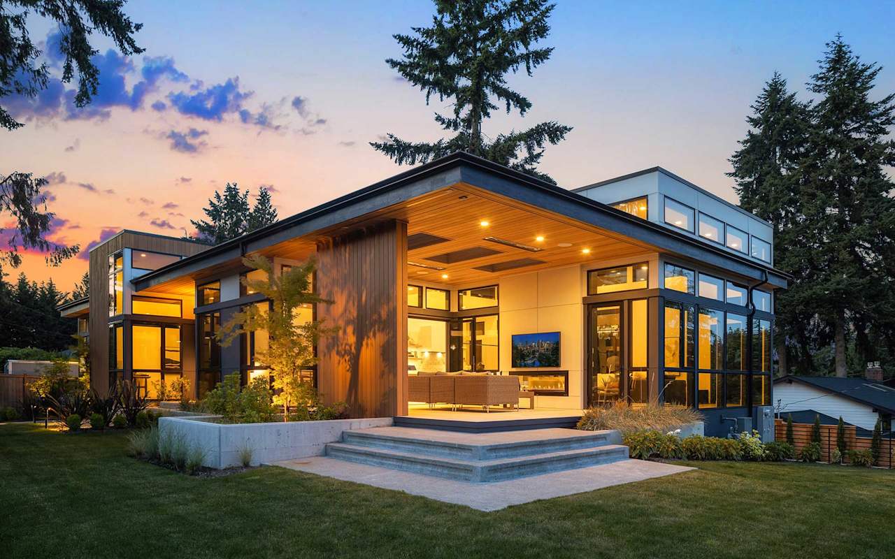 Modern Luxury in Medina by Thomas James Homes Team Foster