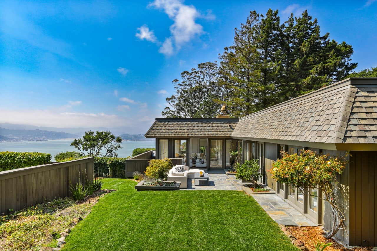 Stylish and Renovated with Sweeping Views Across the Bay