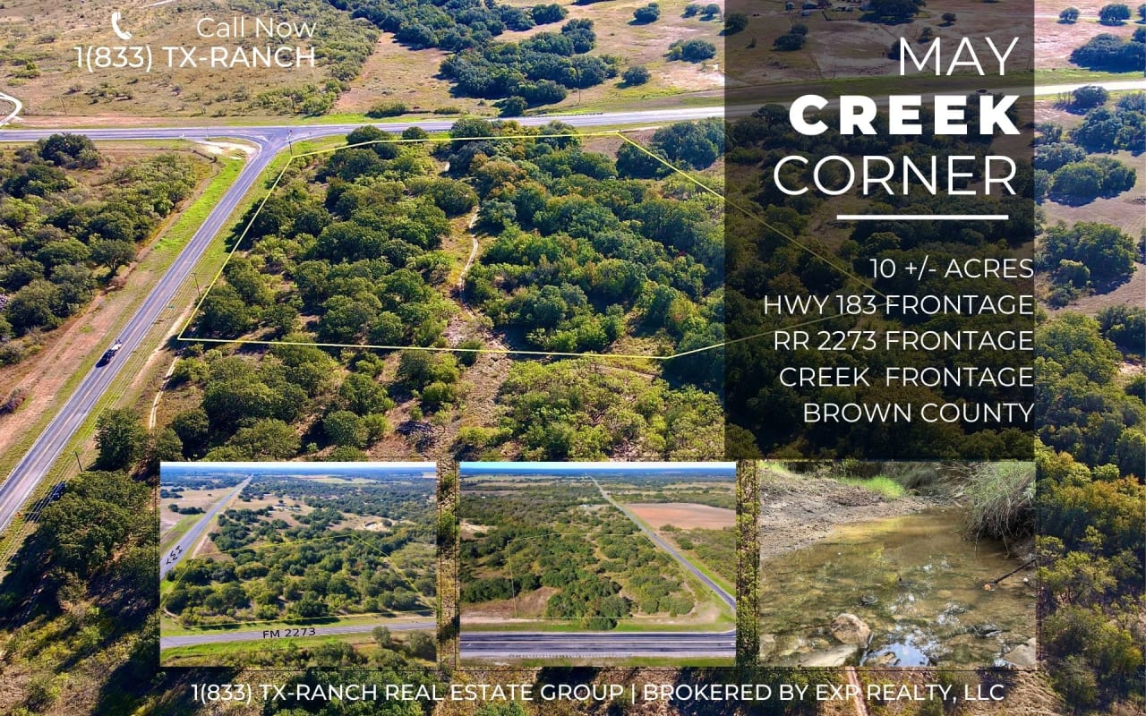 May Creek Commercial Tract | 10 +/- ACRES | Brown County, Texas