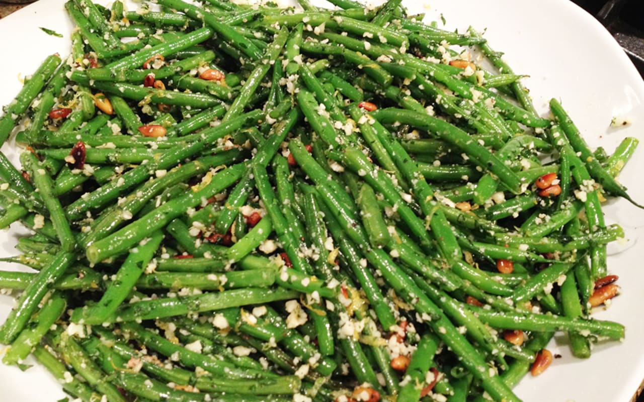 Green Beans Gremolata