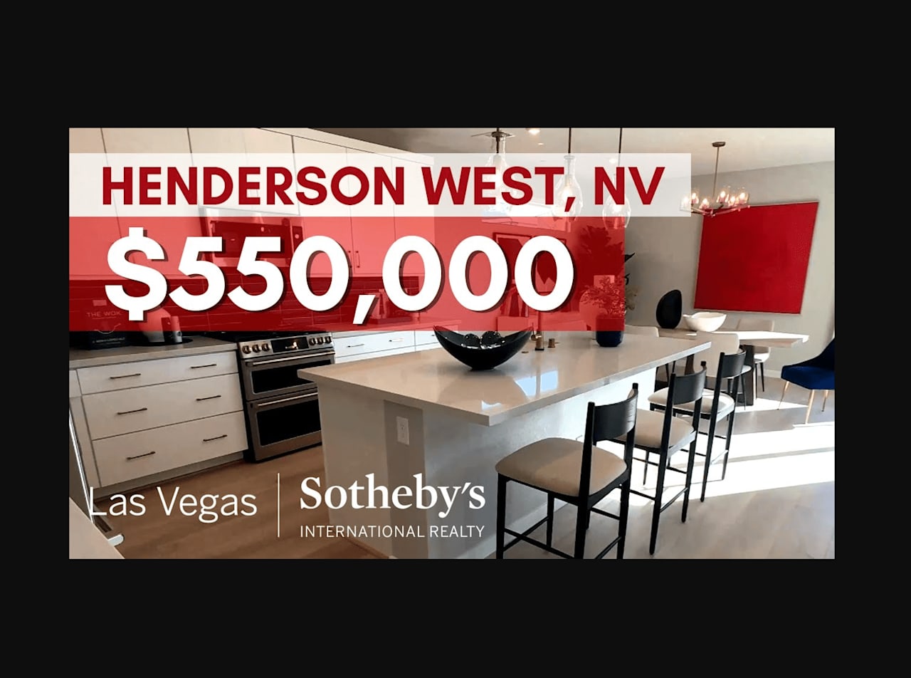 Henderson West, 550,000 homes, Vela model, Tri Pointe Homes, Las Vegas