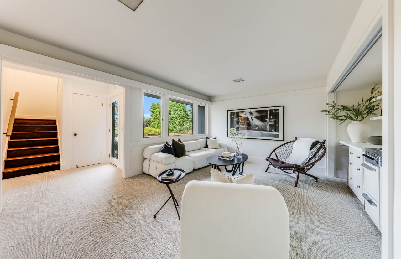 Stylish and Renovated with Sweeping Views Across the Bay