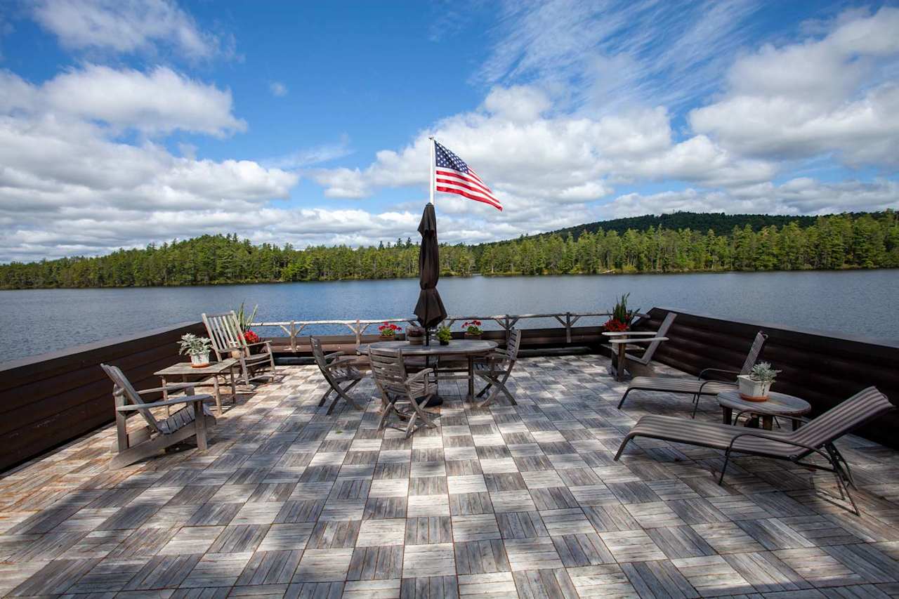 Clearview Lodge Rainbow Lake, Adirondacks, New York