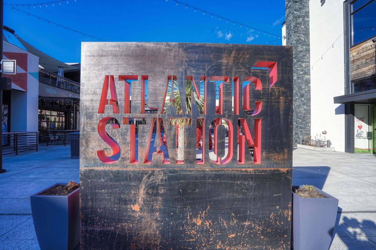 Atlantic Station In Atlanta Georgia