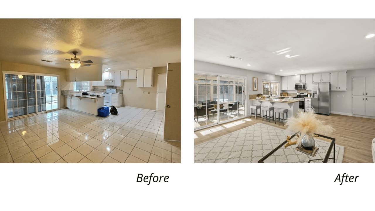 Before & After- Impressive Transformation in Berryessa!