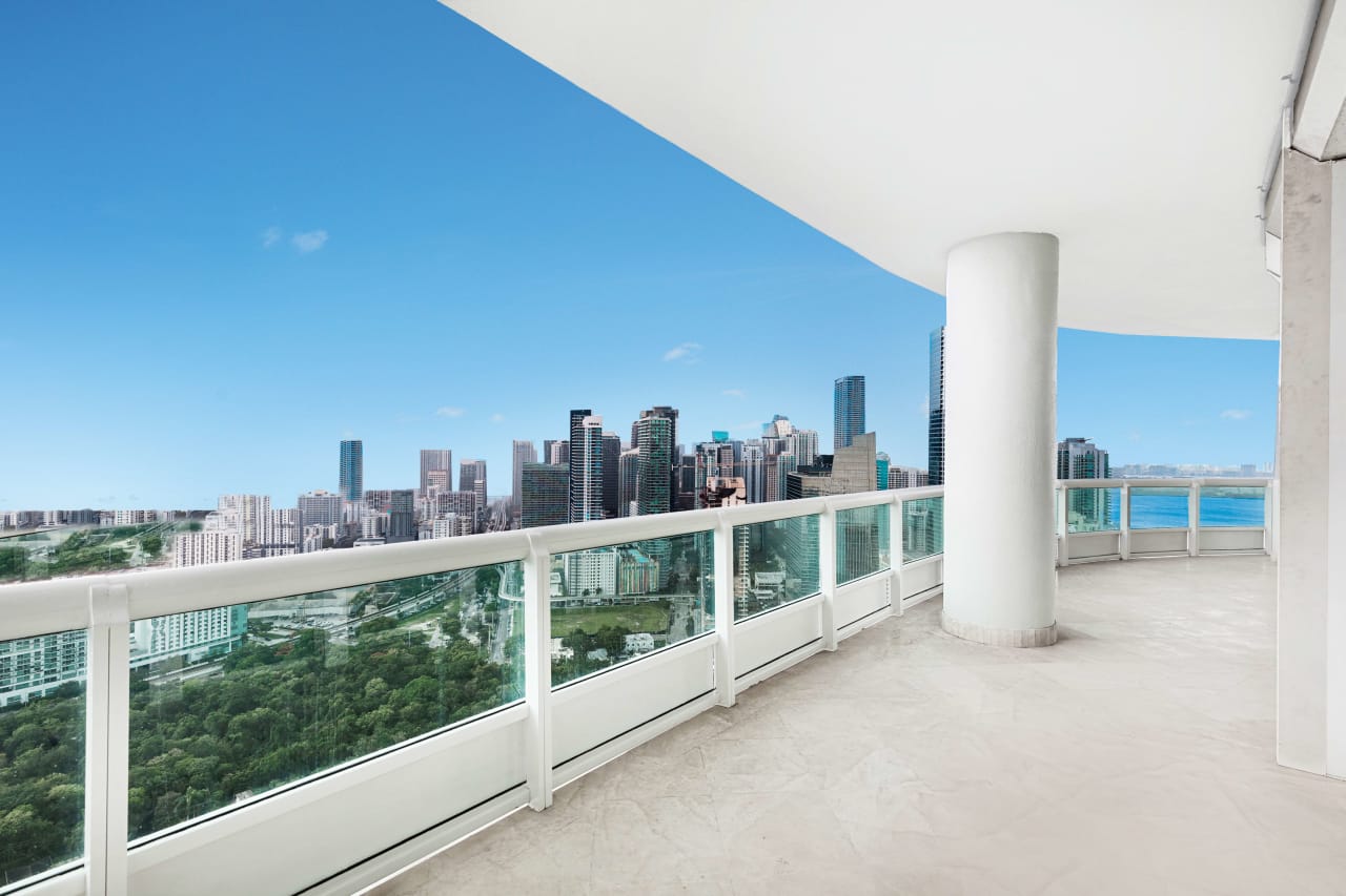 Santa Maria Brickell Duplex PH with Boat Dock