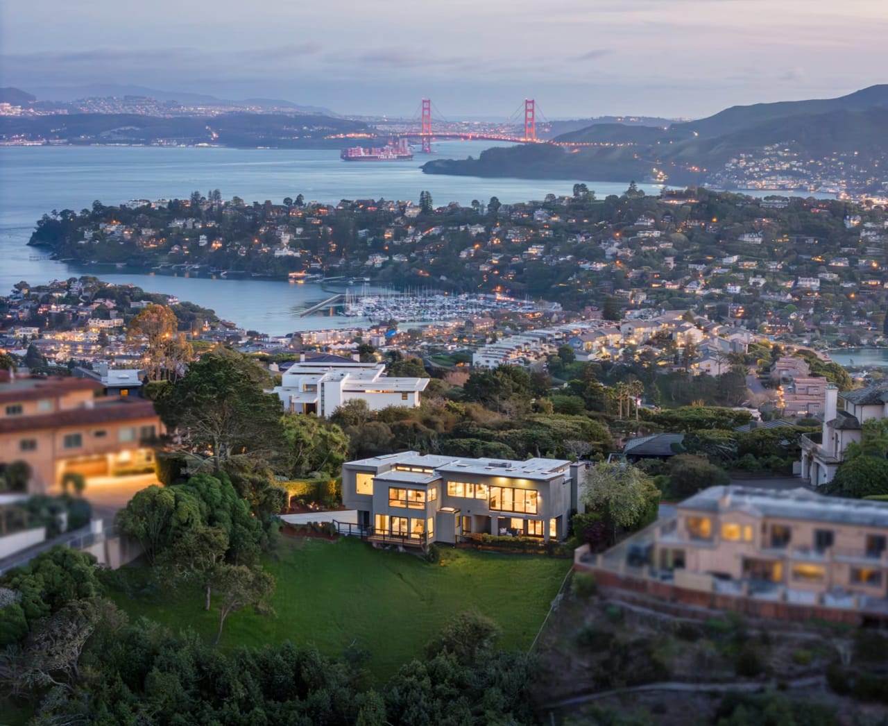 Sweeping Views Across the Bay