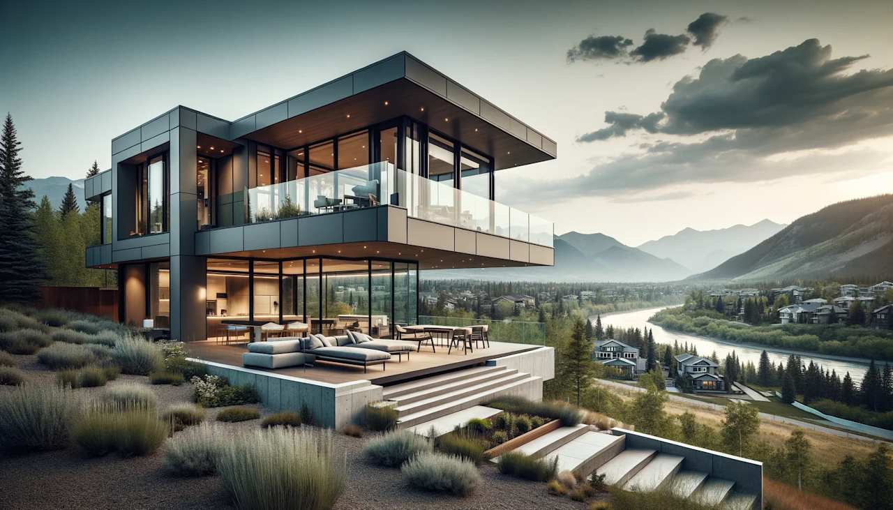 View of Luxury Homes Calgary | #1 Luxury Real Estate in Calgary