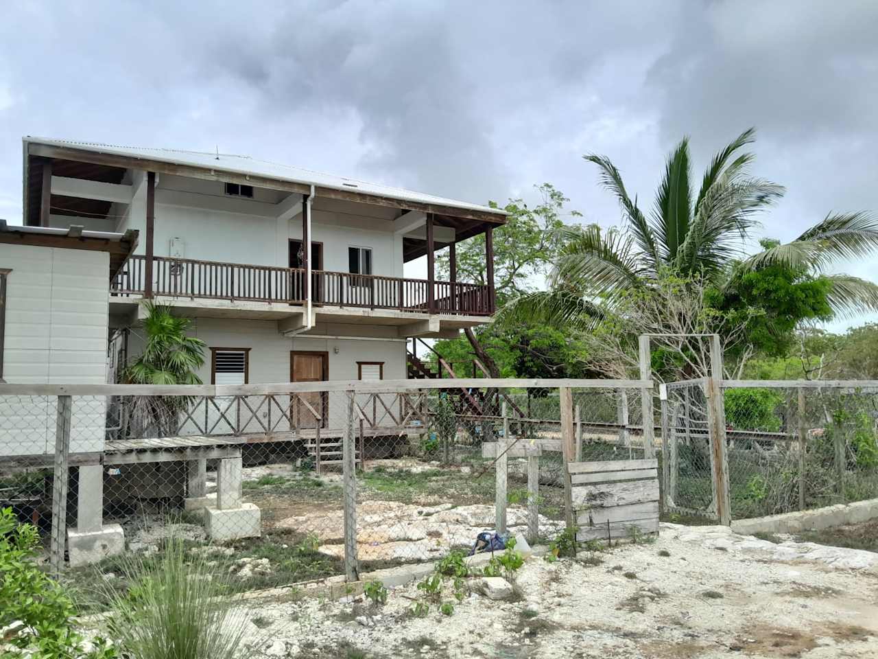 Tropical off-beach, off-grid 2-story home less than half mile to the famous Secret Beach.