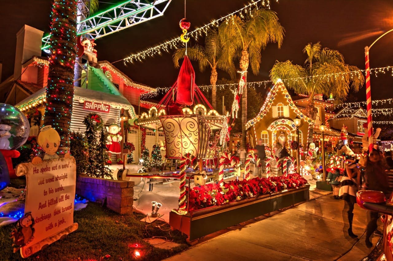 Candy Cane Lane - A Holiday Tradition in Woodland Hills