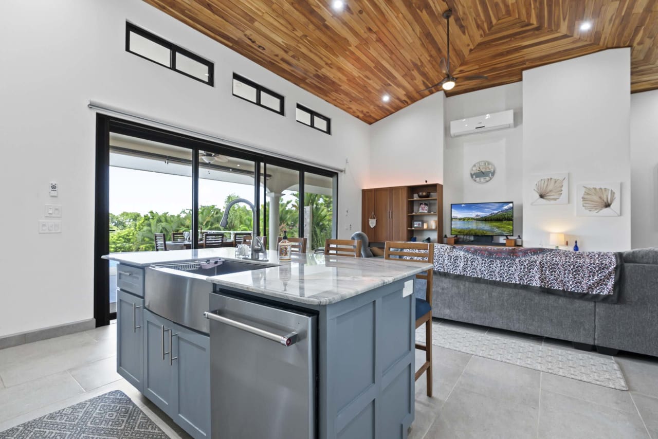 Luxurious 4-Bedroom Home With Family-Friendly Layout, Incredible Pacific Ocean Views & Lush Tropical Grounds In Ojochal Costa Rica