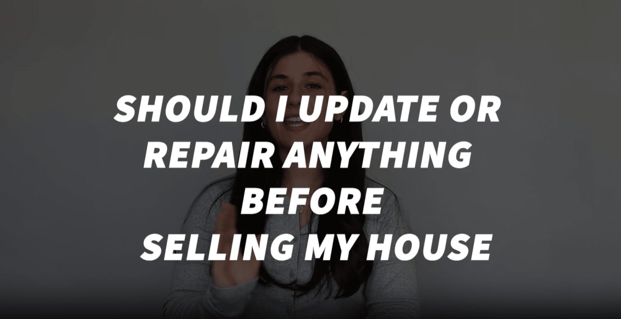 Should i update or repair anything before selling my house?