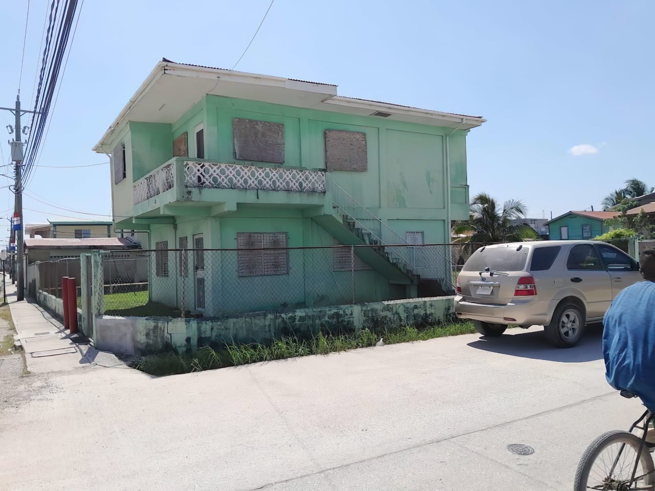 Dolphin House - 2 story concrete residential or investment property - Extra large corner lot