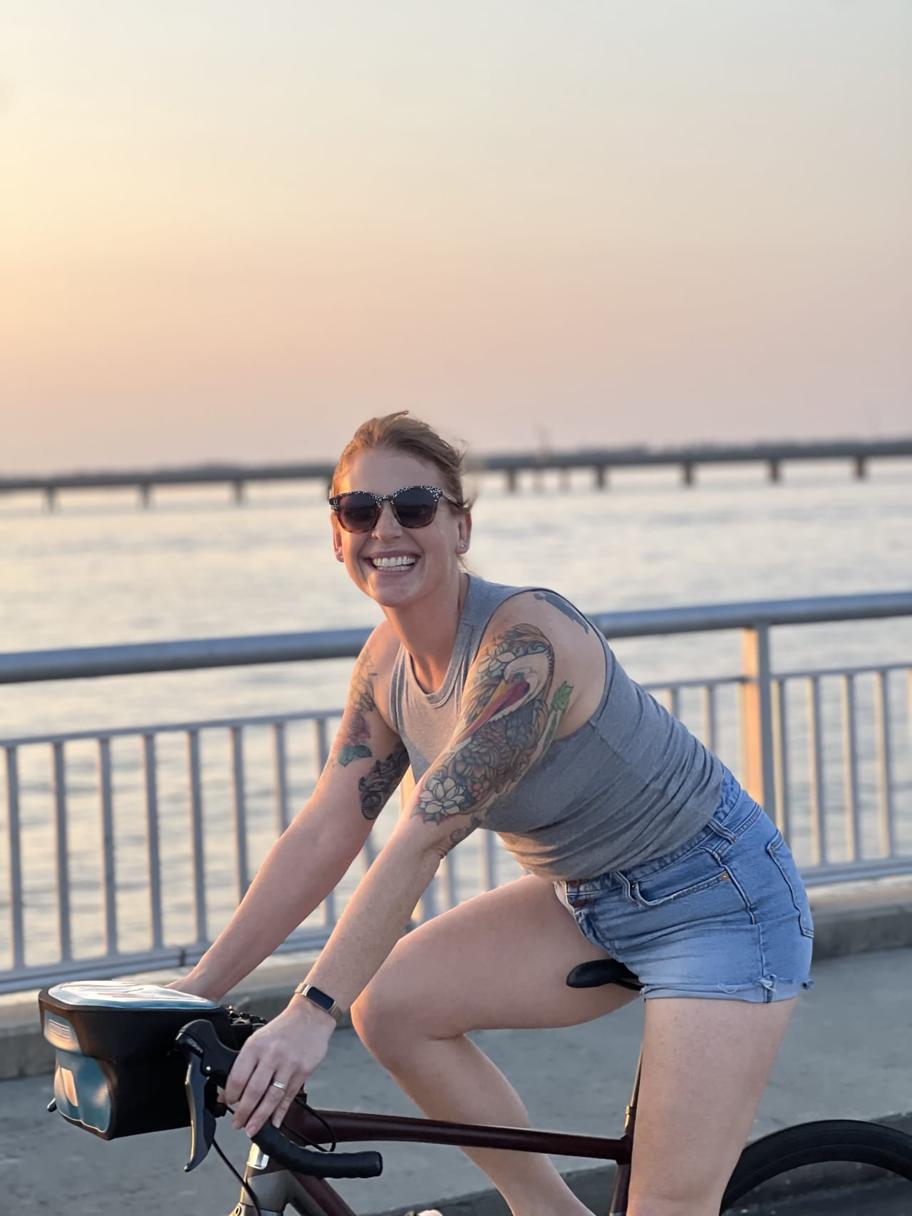 My family and I like to participate in the Friday night fun rides in downtown Biloxi. 