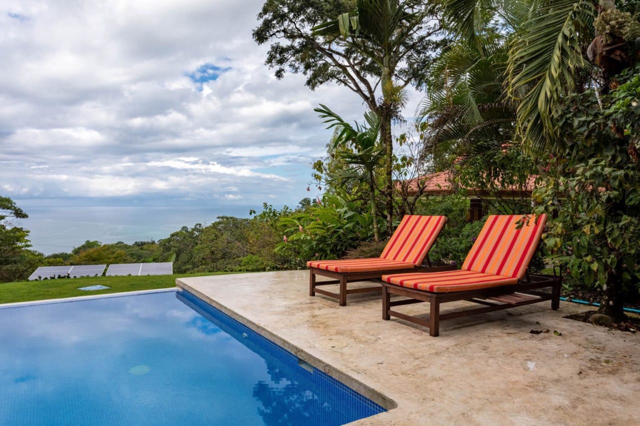 Ocean View Home With Rainforest Setting