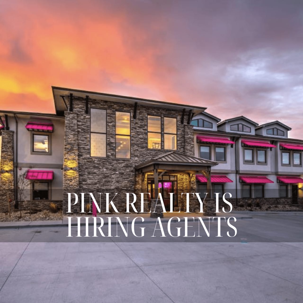 PINK REALTY IS HIRING AGENTS