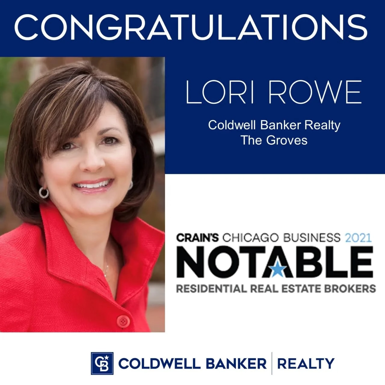 Lori Rowe Chicago’s North & Northwest Suburbs Real Estate Professional