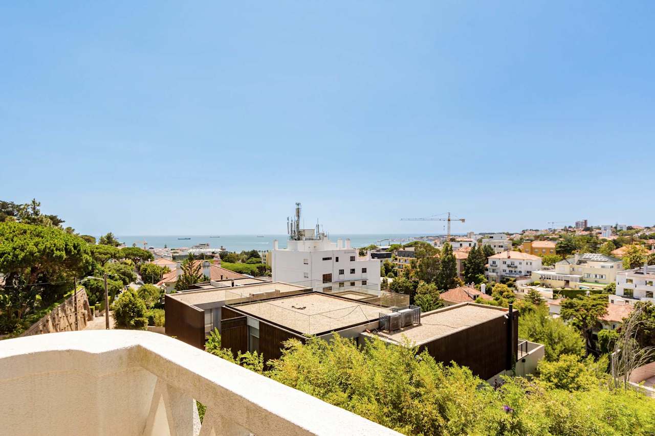 Balcony - Estoril Villa with Sea Views