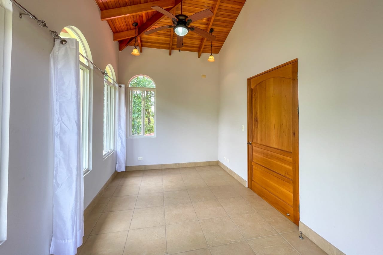 Classic Spanish Colonial Style 3-Bedroom Home Jungle View Home With Solid Construction In A Desirable Gated Community In Ojochal Costa Rica